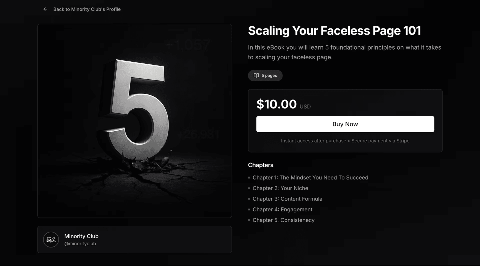 eBook Product Display